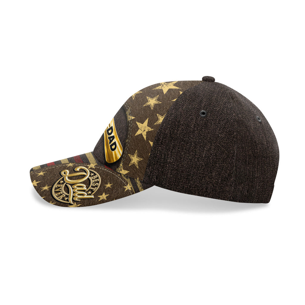 The Power Of Dad Comes From Love  - Personalized Classic Cap