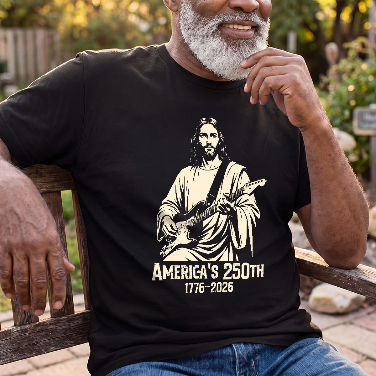 Jesus 250 - Personalized 2D Unisex T-shirt