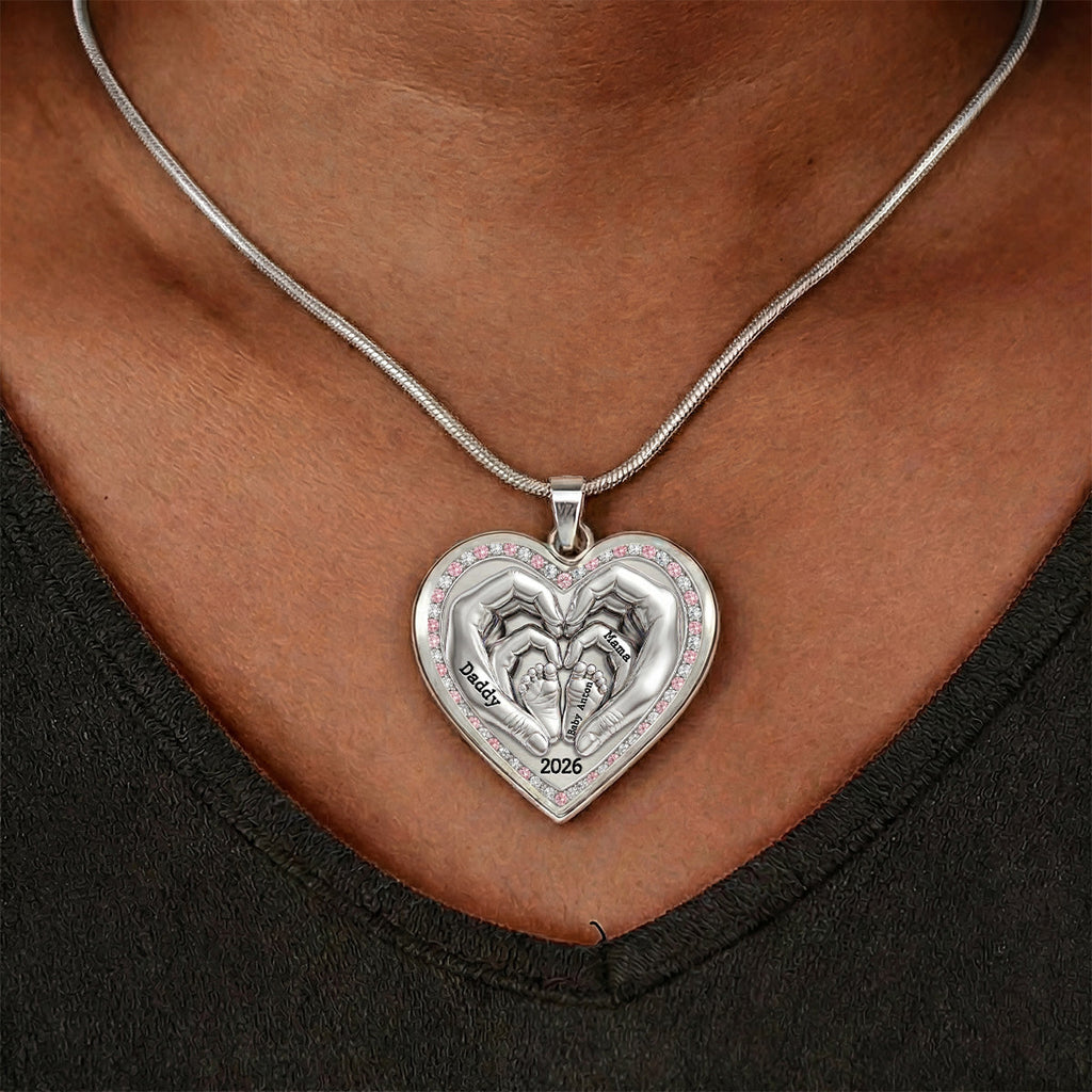 Forever Our Little Love - Personalized Heart Necklace