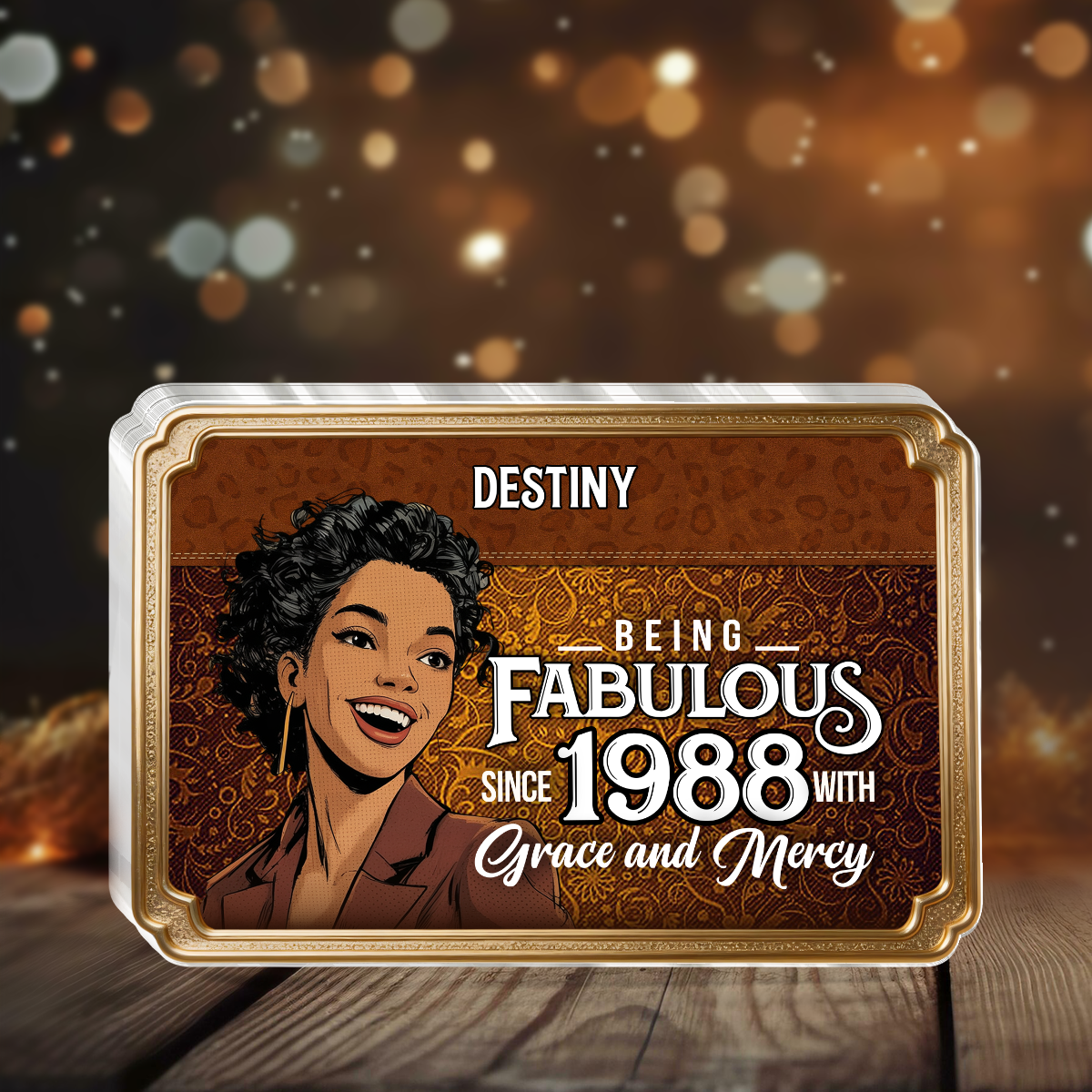 Being Fabulous - Personalized Custom Shaped Acrylic Plaque