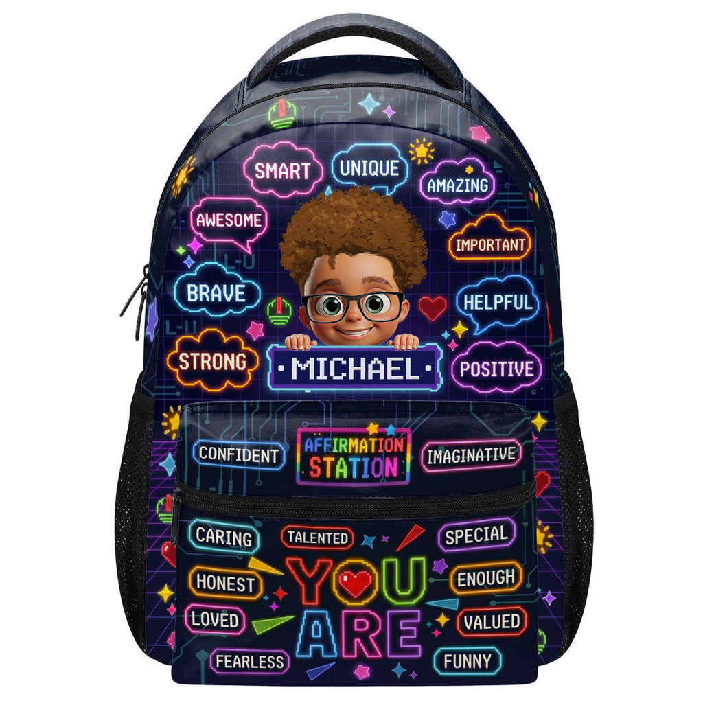 Affirmation Station - Personalized Backpack