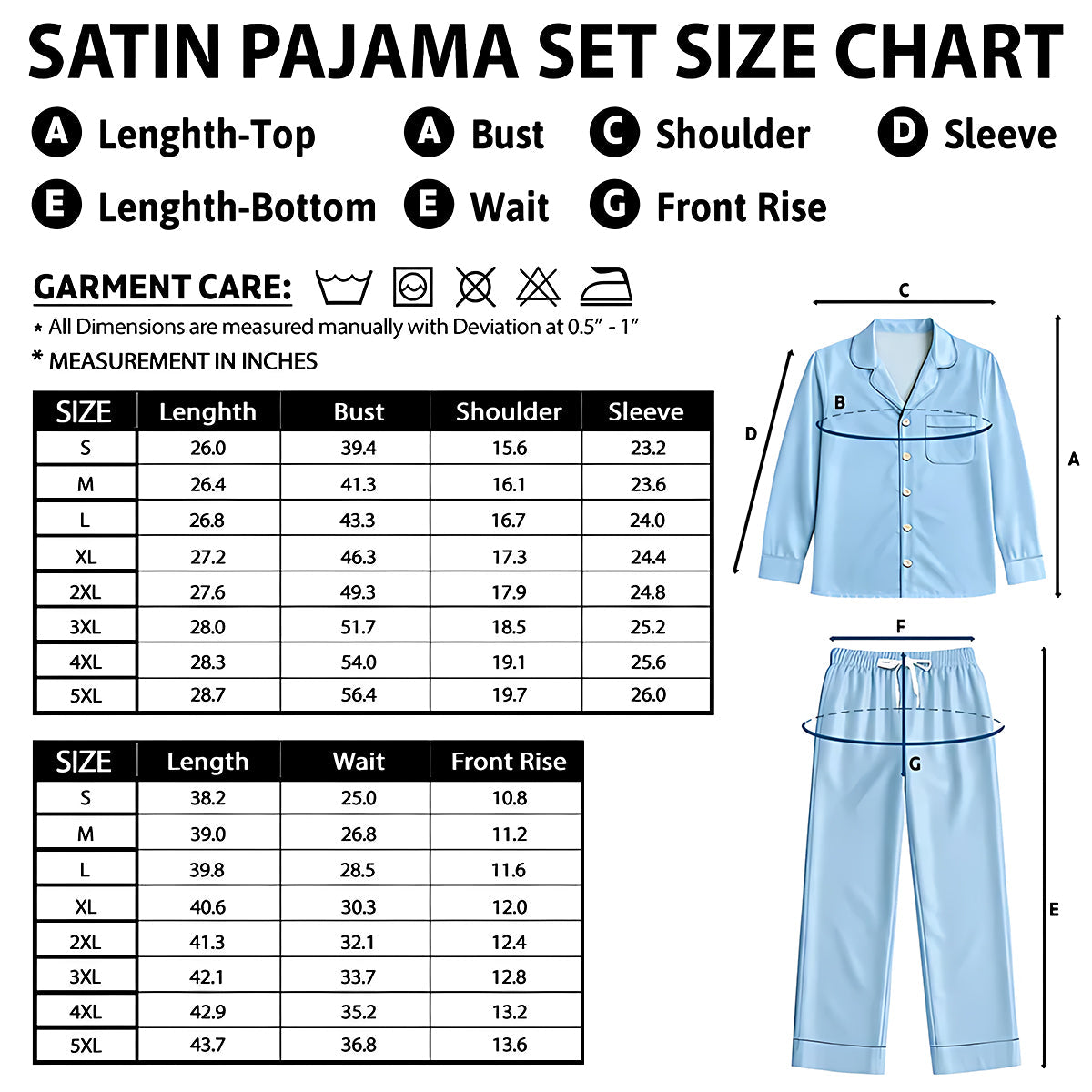 Love Is Being Called Grandma - Personalized Satin PJM Set