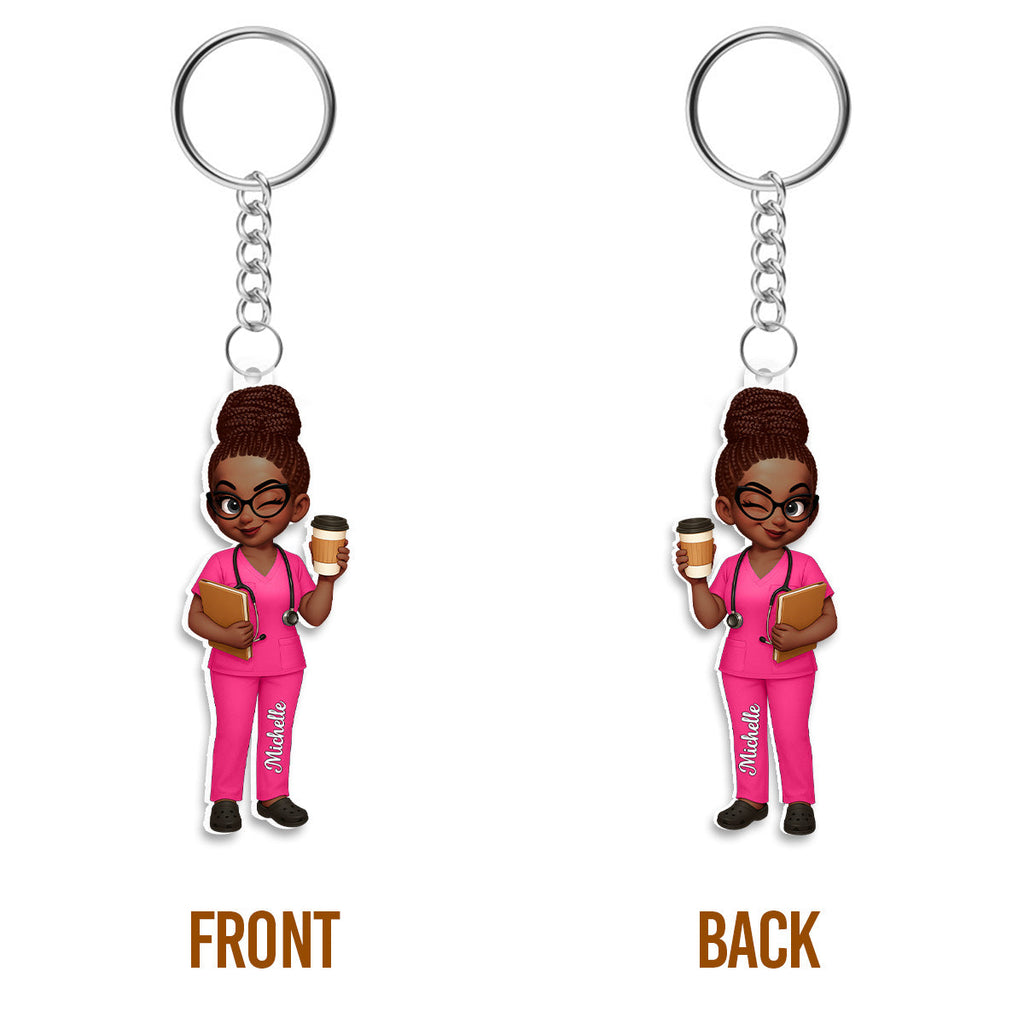 I'm A Nurse - Personalized Acrylic Keychain