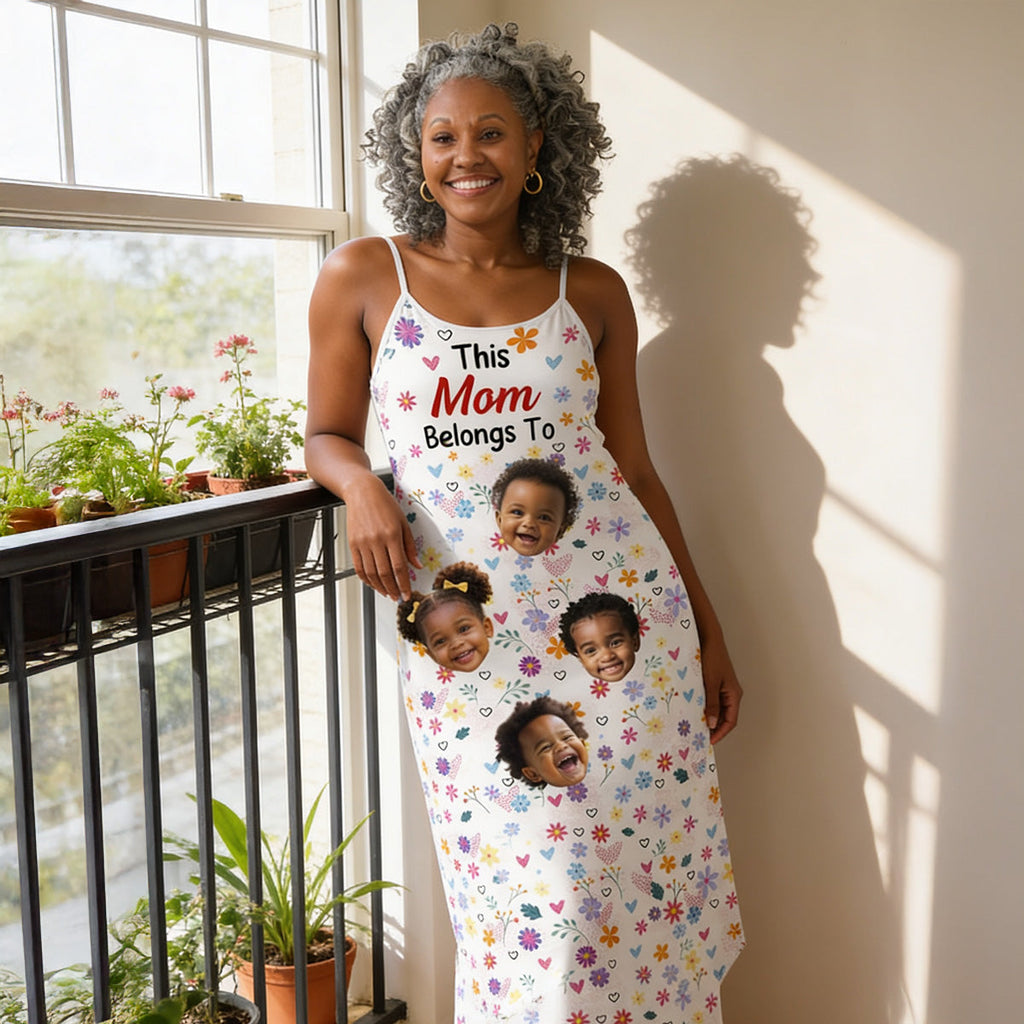 This Grandma Belongs To - Personalized Maxi Dress