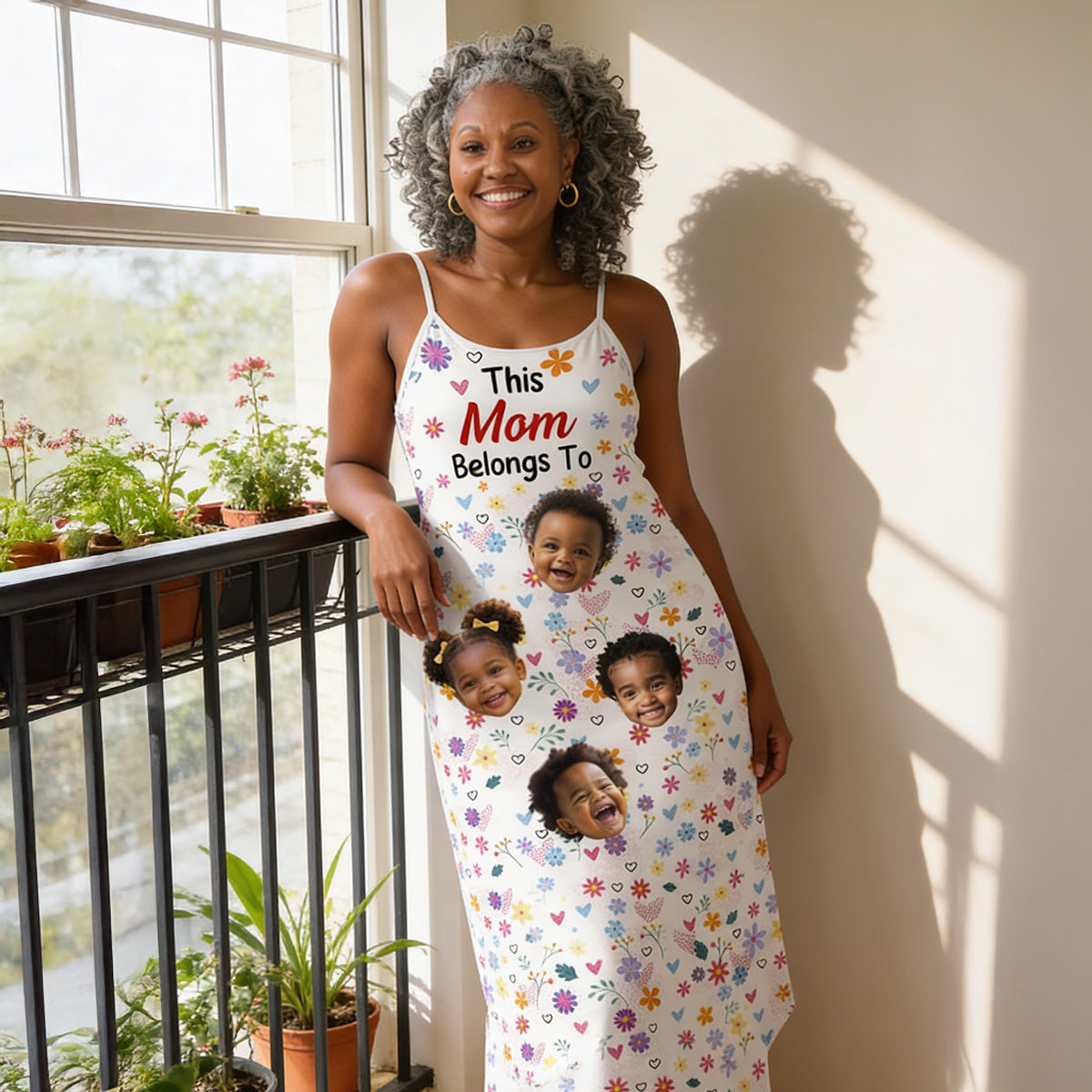 This Grandma Belongs To - Personalized Maxi Dress