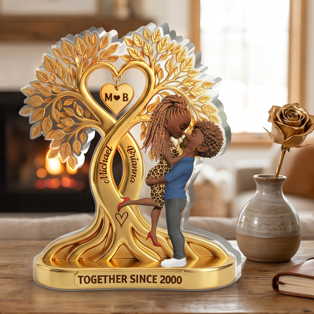 Together Since - Personalized Custom Shaped Acrylic Plaque