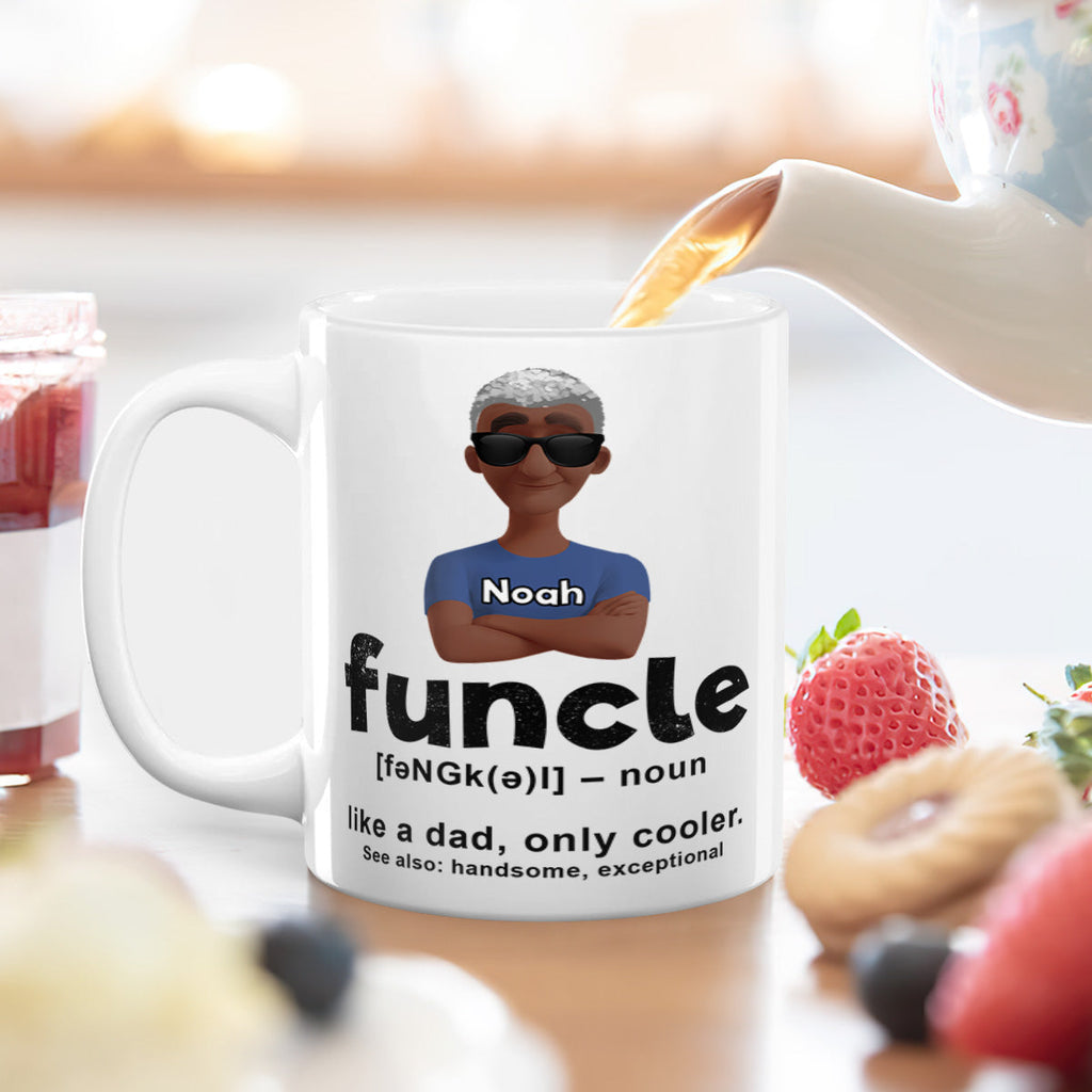 Cool Funcle - Personalized Ceramic Coffee Mug