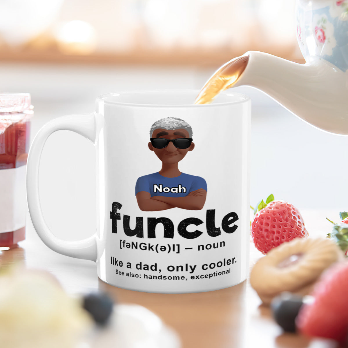 Cool Funcle - Personalized Ceramic Coffee Mug