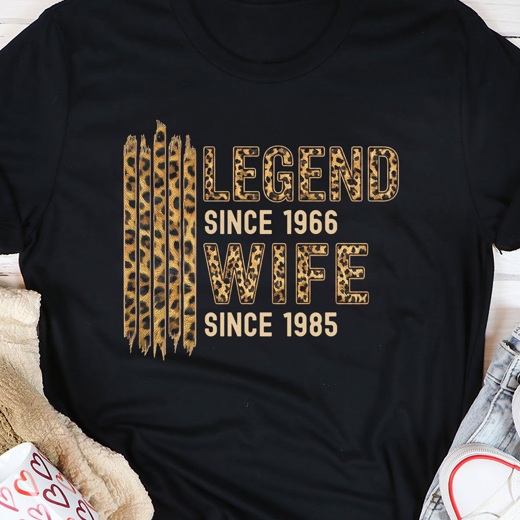 Legend Wife Mom Grandma - Personalized 2D Unisex T-shirt