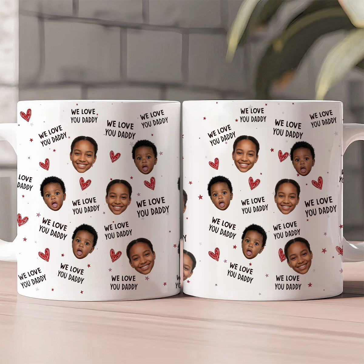 I Love You Daddy - Personalized Ceramic Coffee Mug
