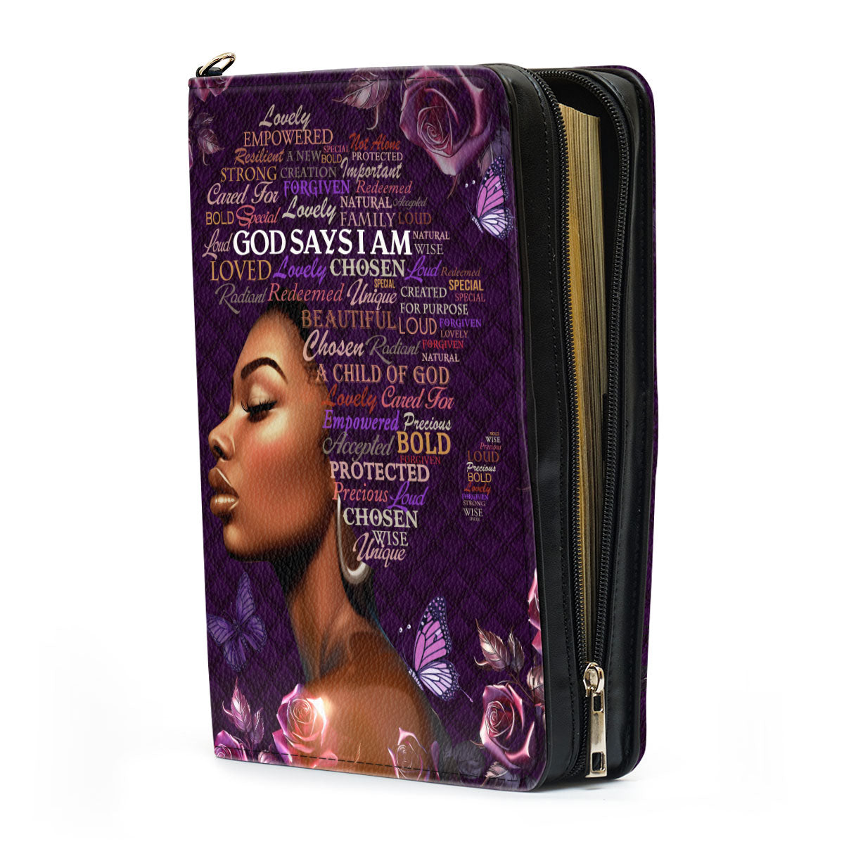 God Says I Am - Personalized Bible Cover