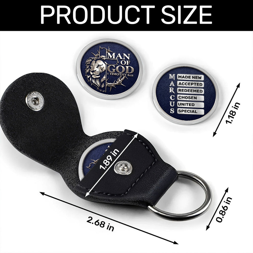 Man Of God - Personalized Pocket Hug