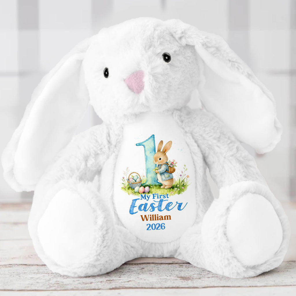 Baby's First Easter - Personalized Stuffed Bunny