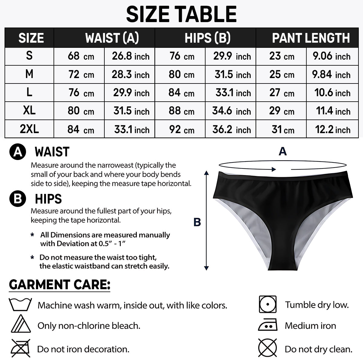 I Love You Every Day - Personalized Women's Low-waisted Brief