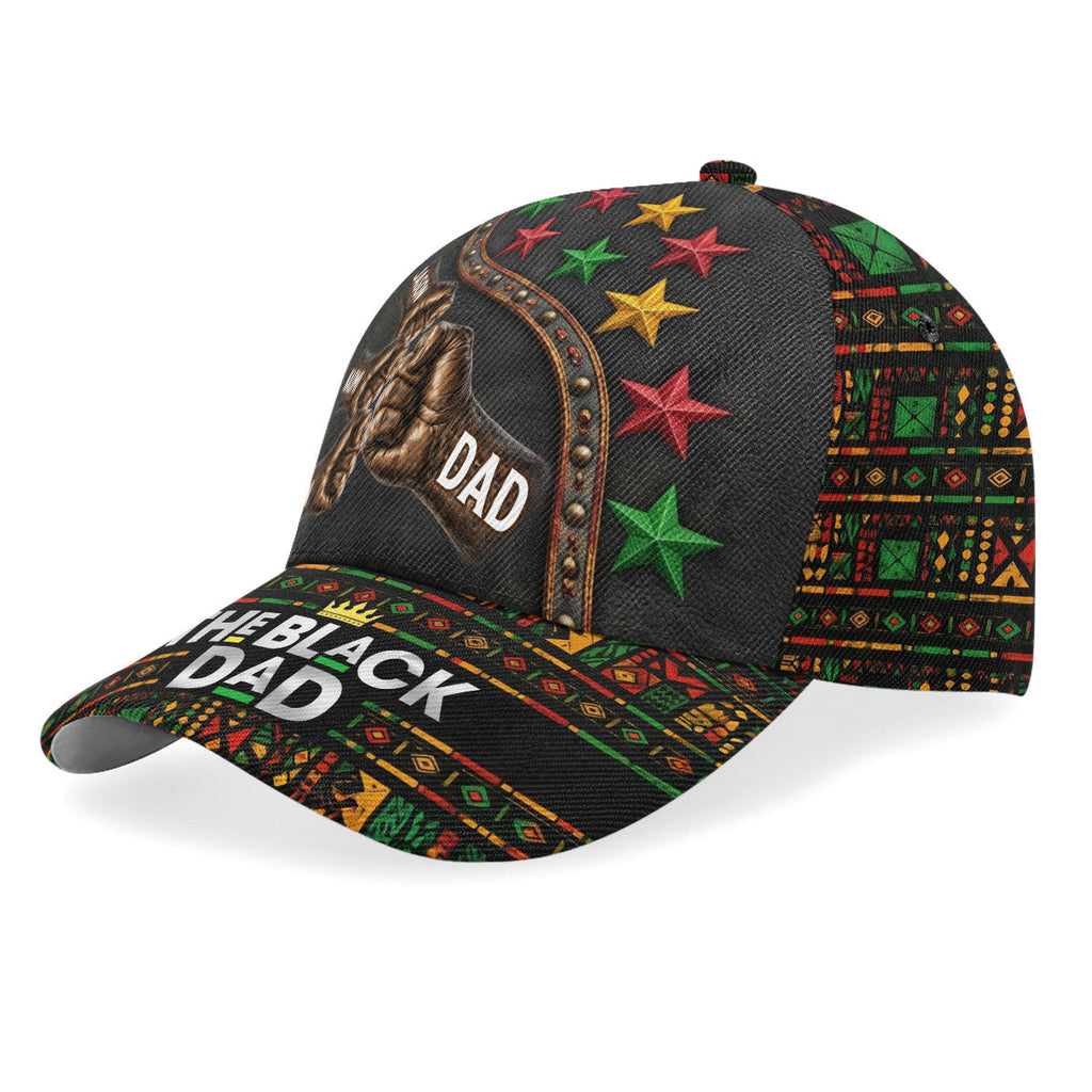 Dope Black Dad - Personalized Classic Cap