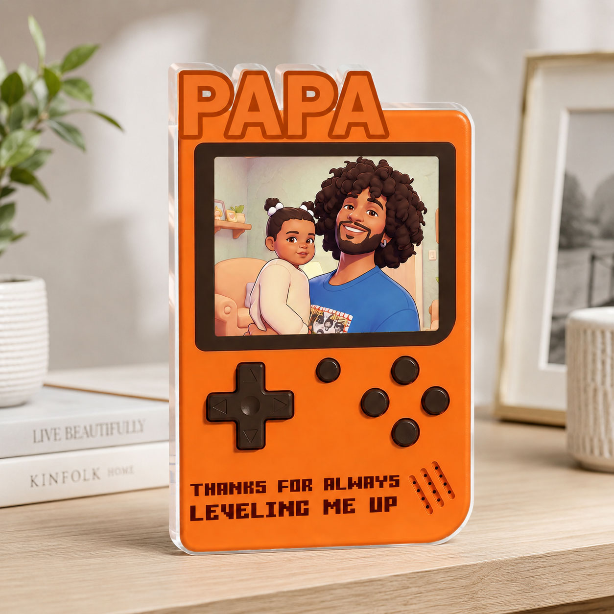 You're On Another Level Gift For Dad - Personalized Custom Shaped Acrylic Plaque
