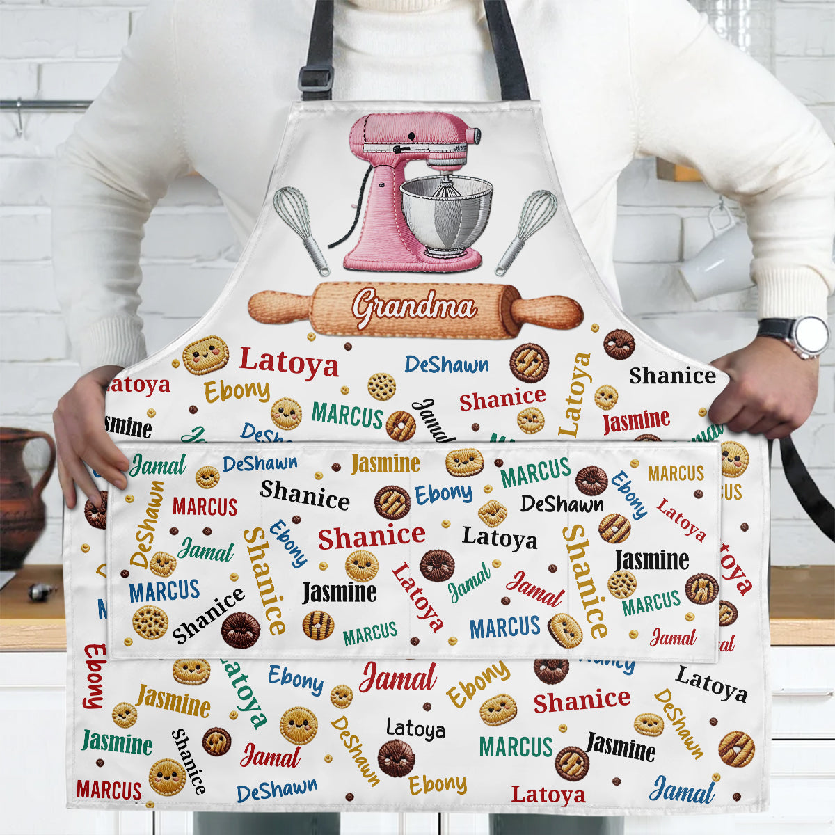 Baking With Love - Personalized Apron With Pocket