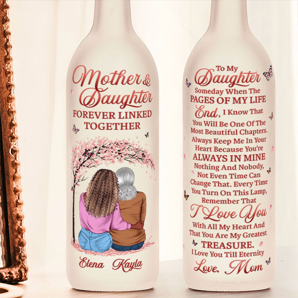 You Are My Greatest Treasure - Personalized Bottle Lamp