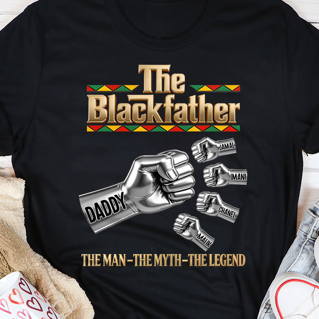 The Blackfather  - Personalized 2D Unisex T-shirt