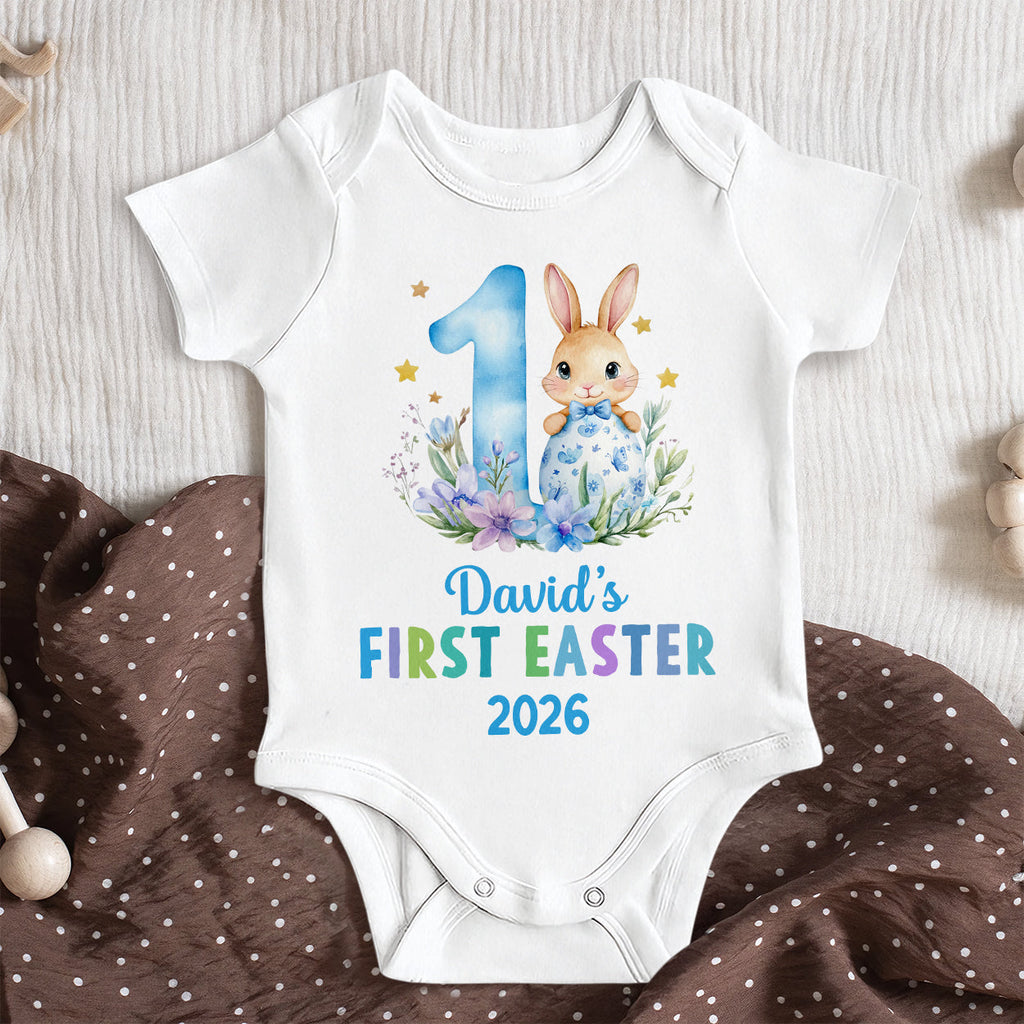Baby's First Easter - Personalized Baby Onesie
