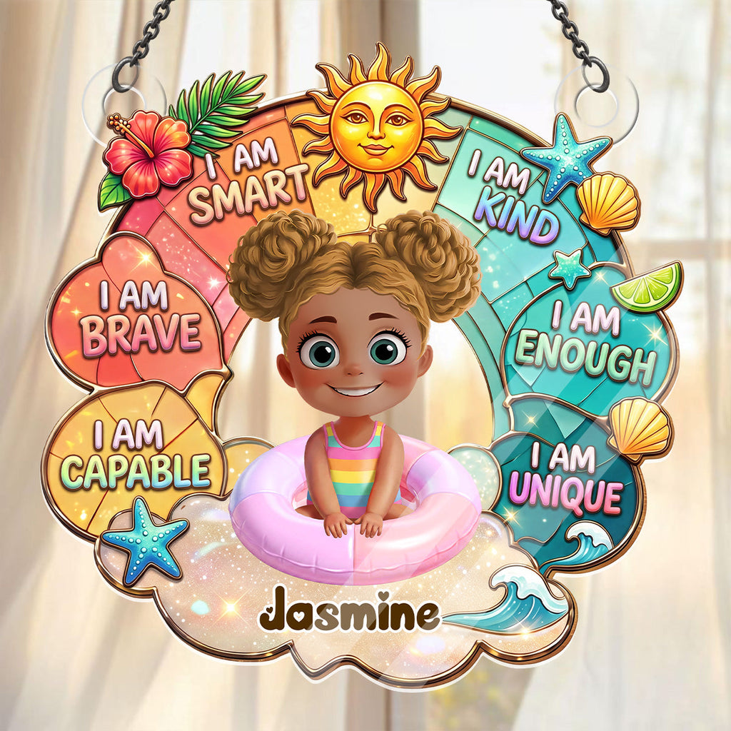 I Am Smart - Personalized Acrylic Suncatcher