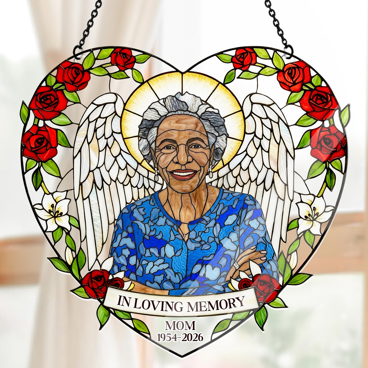 In Loving Memory - Personalized Acrylic Suncatcher