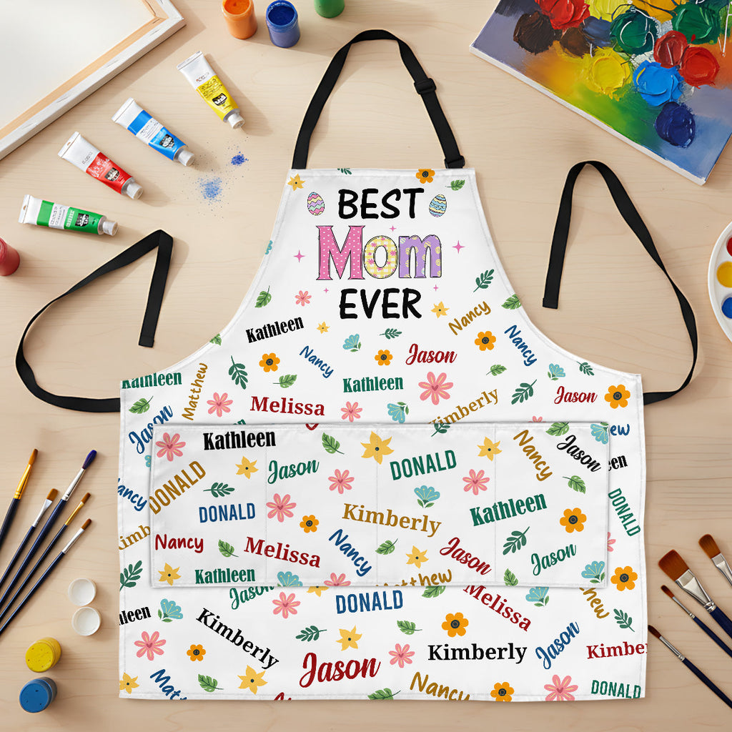 Best Nana Ever - Personalized Apron With Pocket