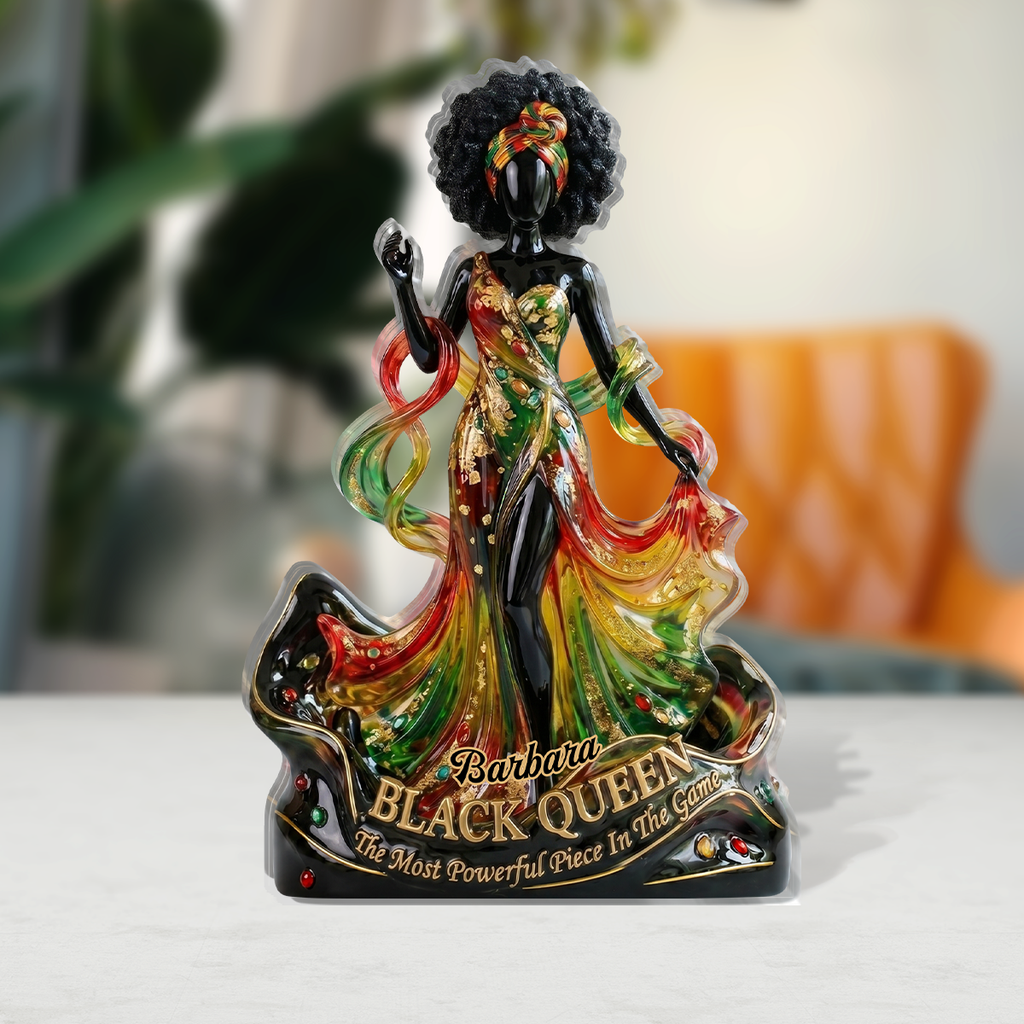 The Most Powerful Piece In Juneteenth - Personalized Custom Shaped Acrylic Plaque