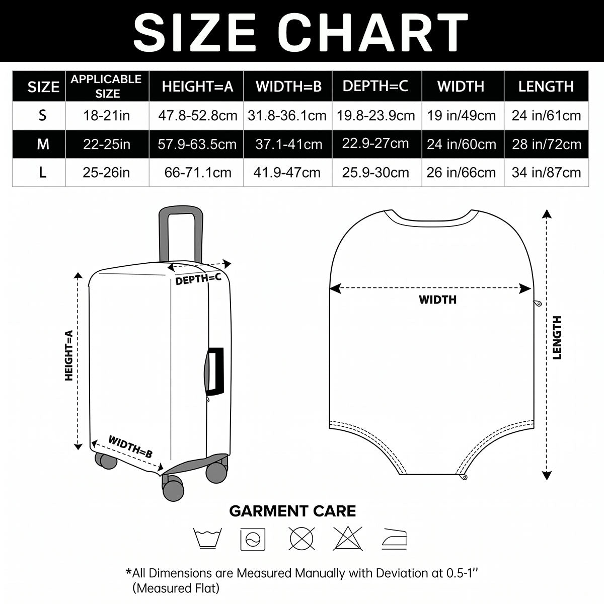 Travel Is My Therapy - Personalized Luggage Cover