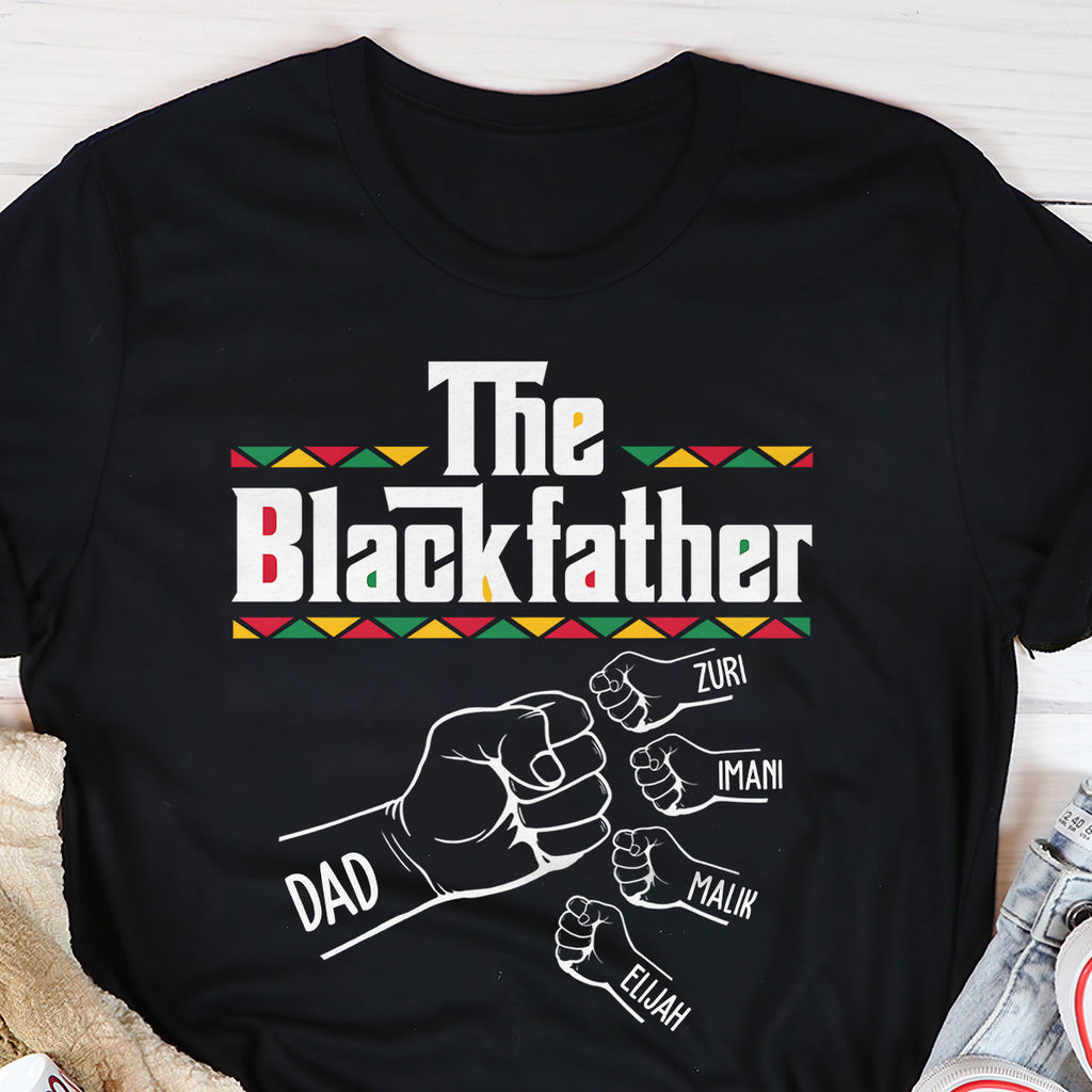 The Blackfather - Personalized 2D Unisex T-shirt