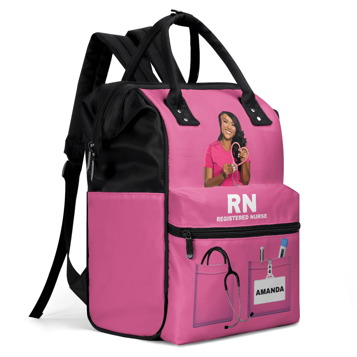 I'm A Nurse - Personalized Duckbilled Backpack