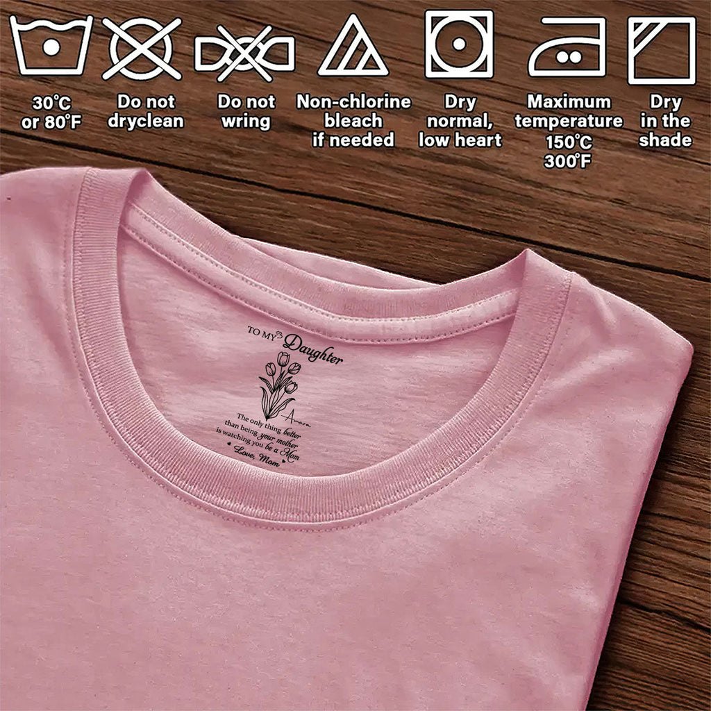 The Only Thing Better Than Being Your Mother - Personalized Shirt With Design Inner Neck
