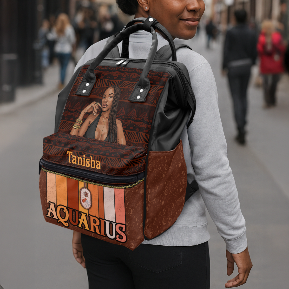 Horoscope  - Personalized Duckbilled Backpack