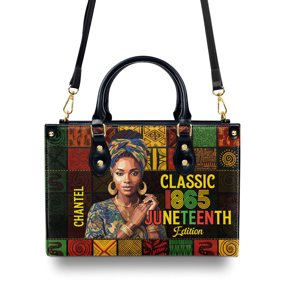 Classic Legacy Juneteenth Edition - Personalized Leather Handbag