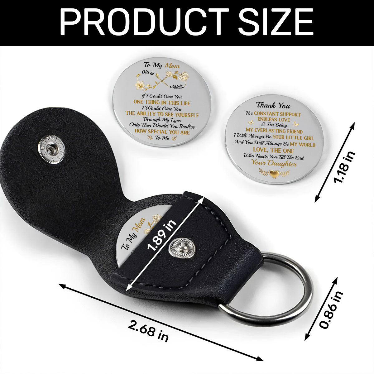 Thank You For Your Endless Love - Personalized Pocket Hug