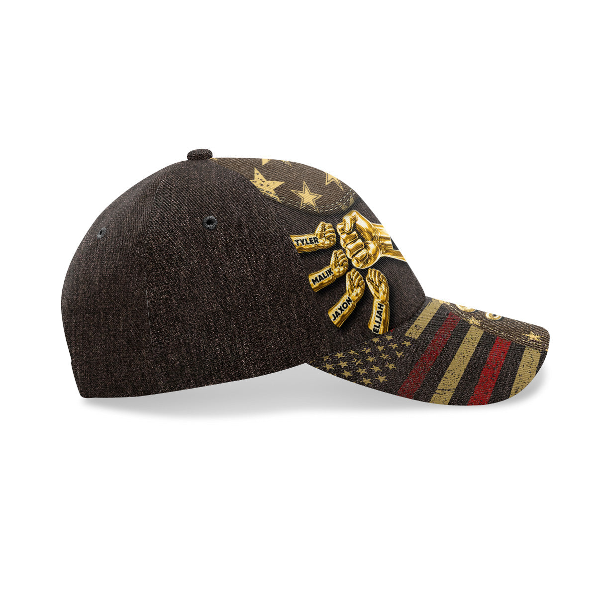 The Power Of Dad Comes From Love  - Personalized Classic Cap