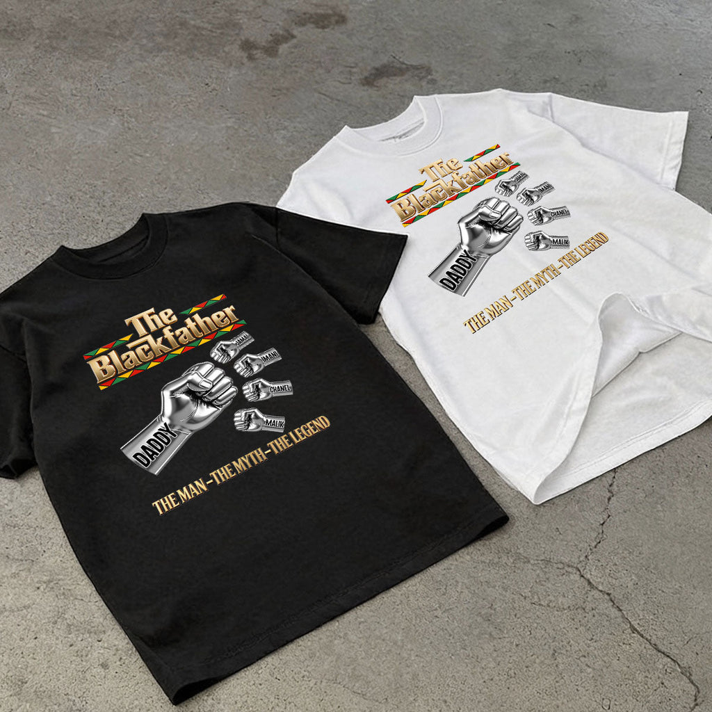 The Blackfather  - Personalized 2D Unisex T-shirt
