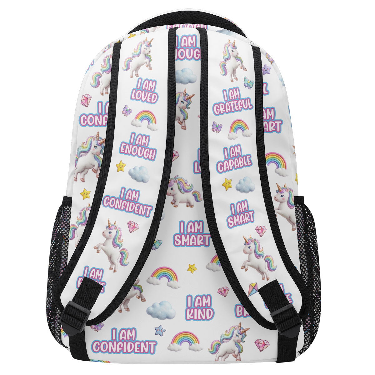 Unicorn Custom Alphabet - Personalized Backpack