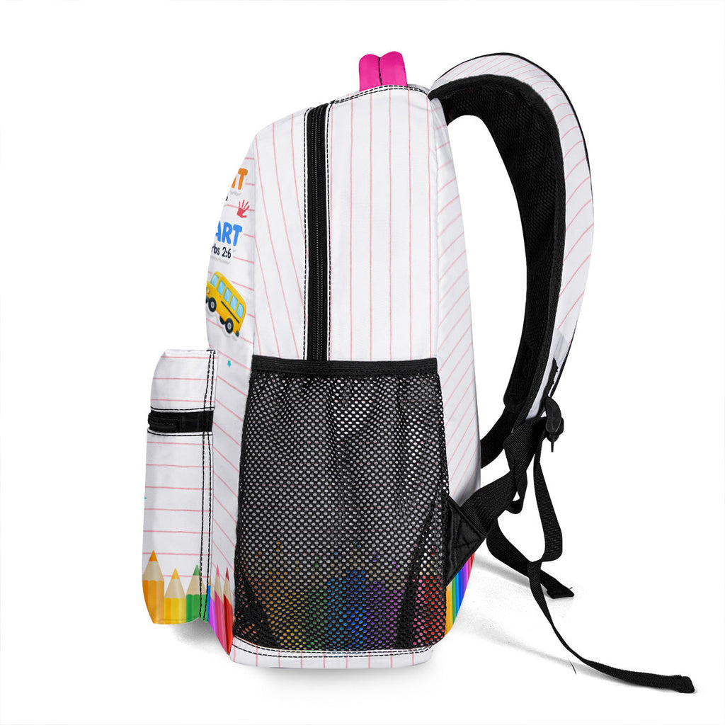 Kid Affirmations Back To School Gift For Kids - Personalized Backpack