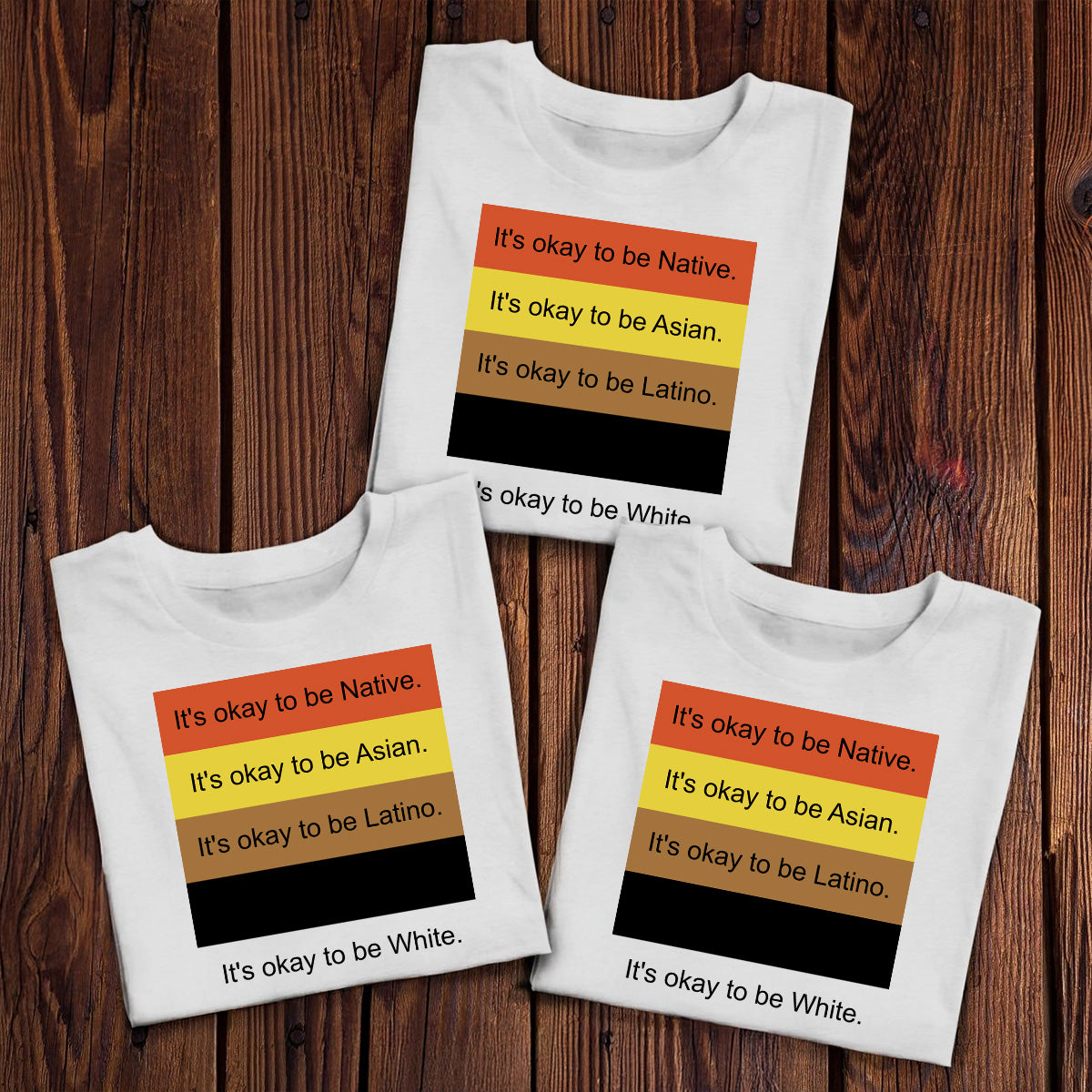 It's Okay To Be Native -  2D Unisex T-shirt