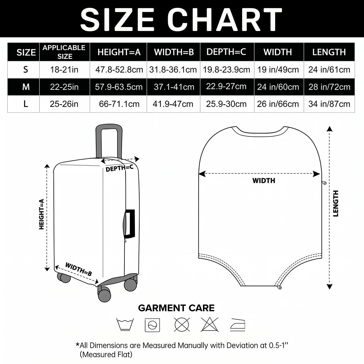 So The Adventure Begins - Personalized Luggage Cover