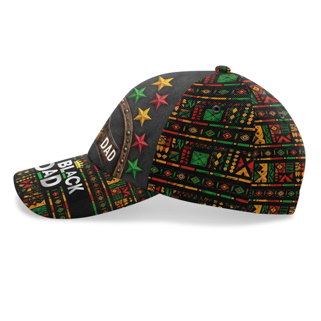 Dope Black Dad - Personalized Classic Cap