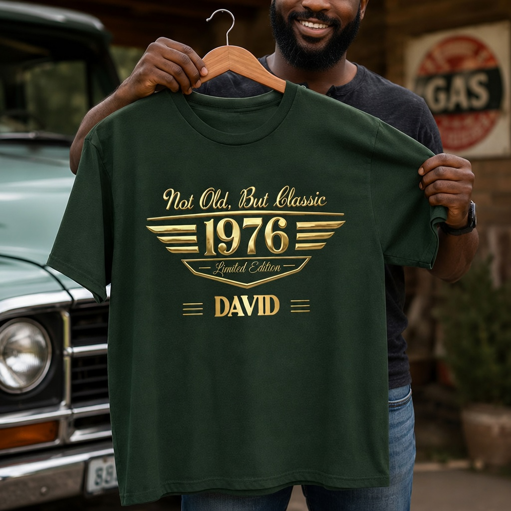 Old But Gold  - Personalized 2D Unisex T-shirt