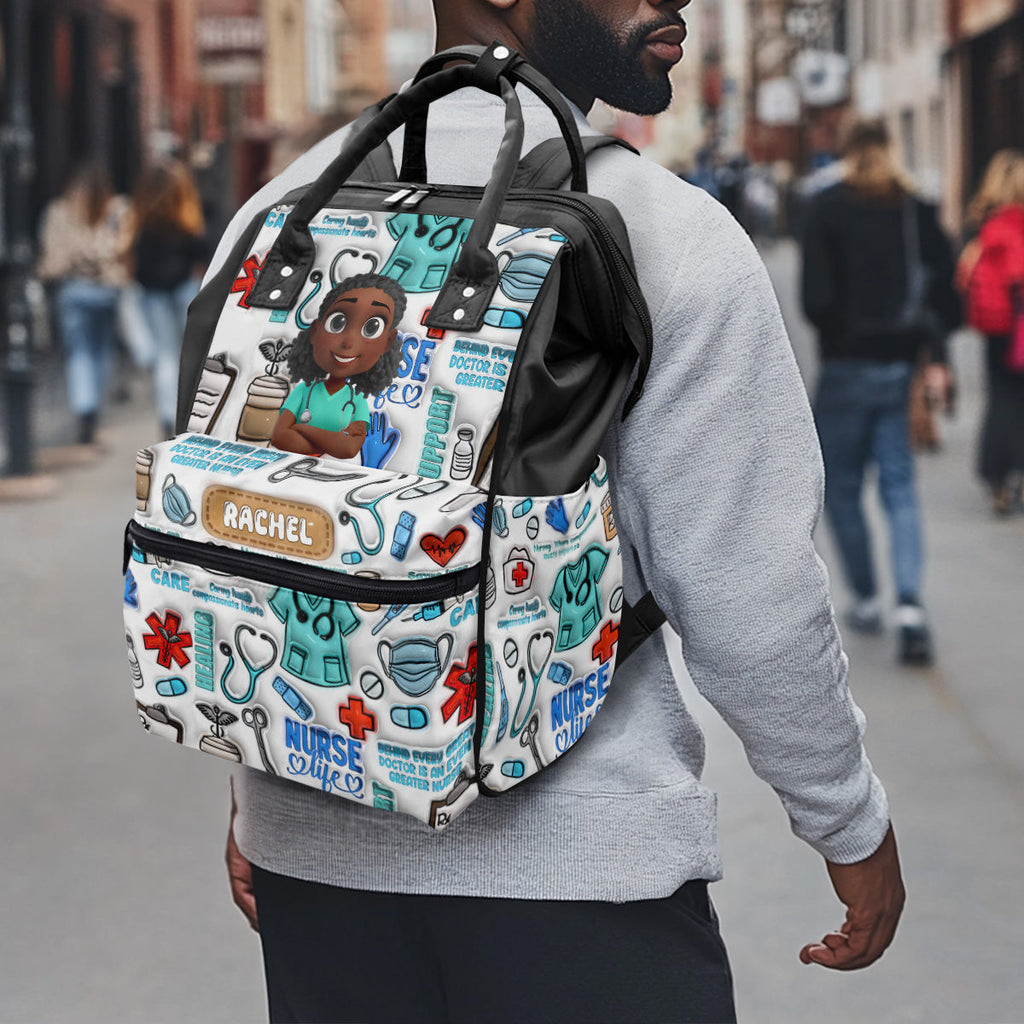 Nurse Life - Personalized Duckbilled Backpack