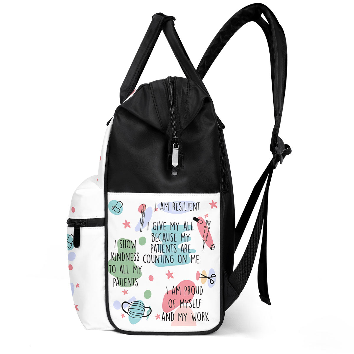 Nurse Daily Affirmation - Personalized Duckbilled Backpack