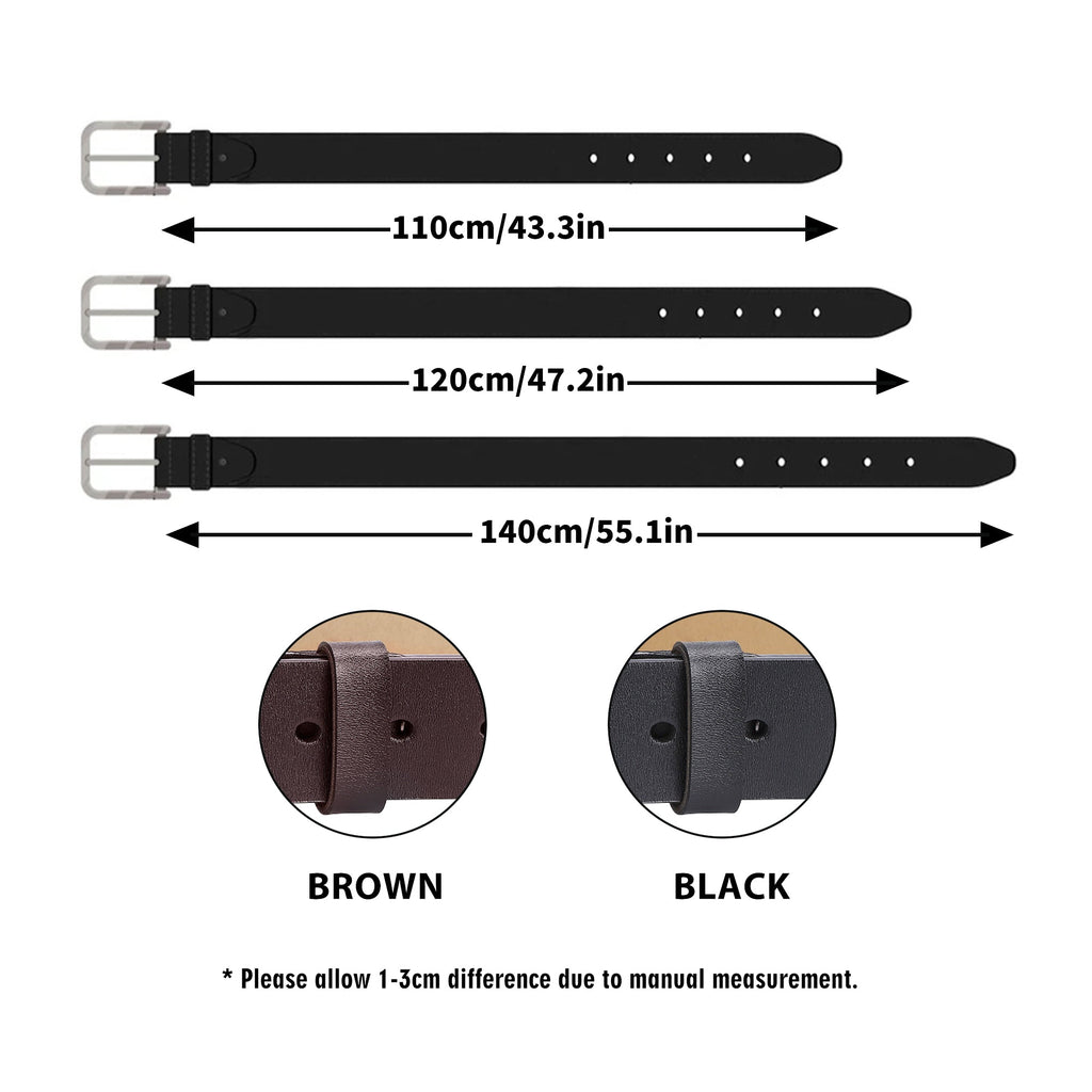 I Love You Every Day - Personalized Engraved Leather Belt