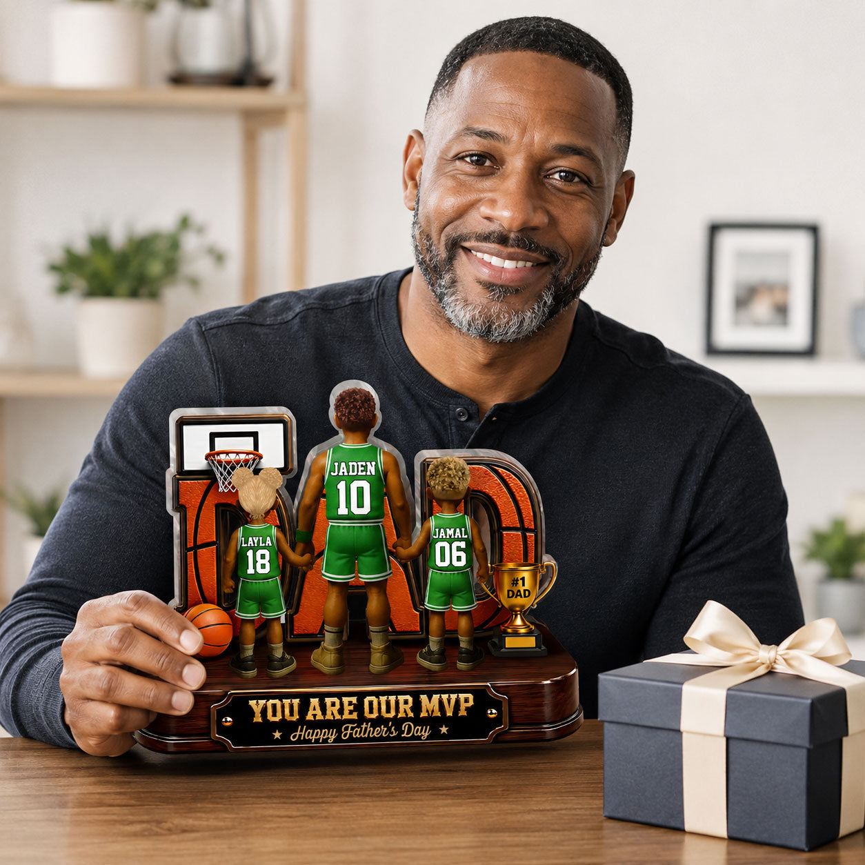Father's Day Gifts For Dad, Grandpa, Basketball Lovers, Sports Fans, Sports Lovers  Basketball And Chill - Personalized Custom Shaped Acrylic Plaque