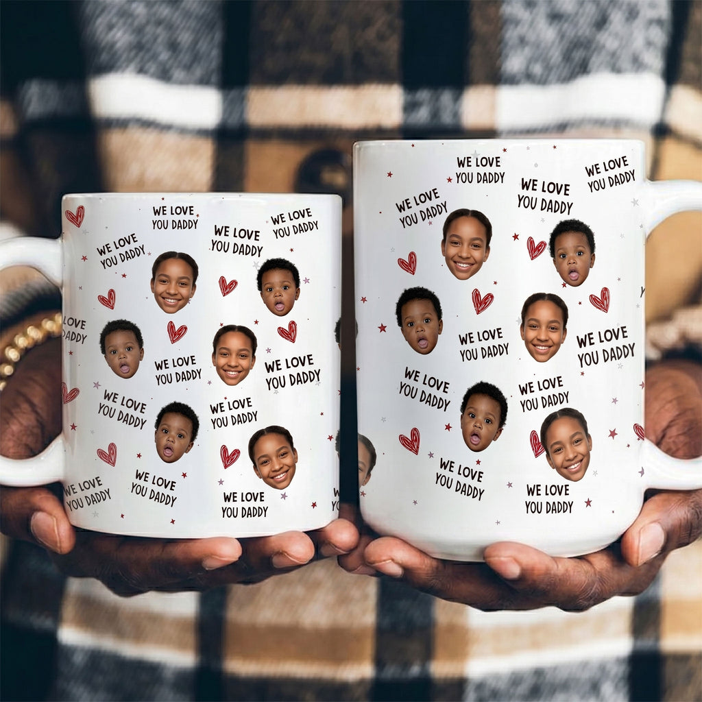 I Love You Daddy - Personalized Ceramic Coffee Mug