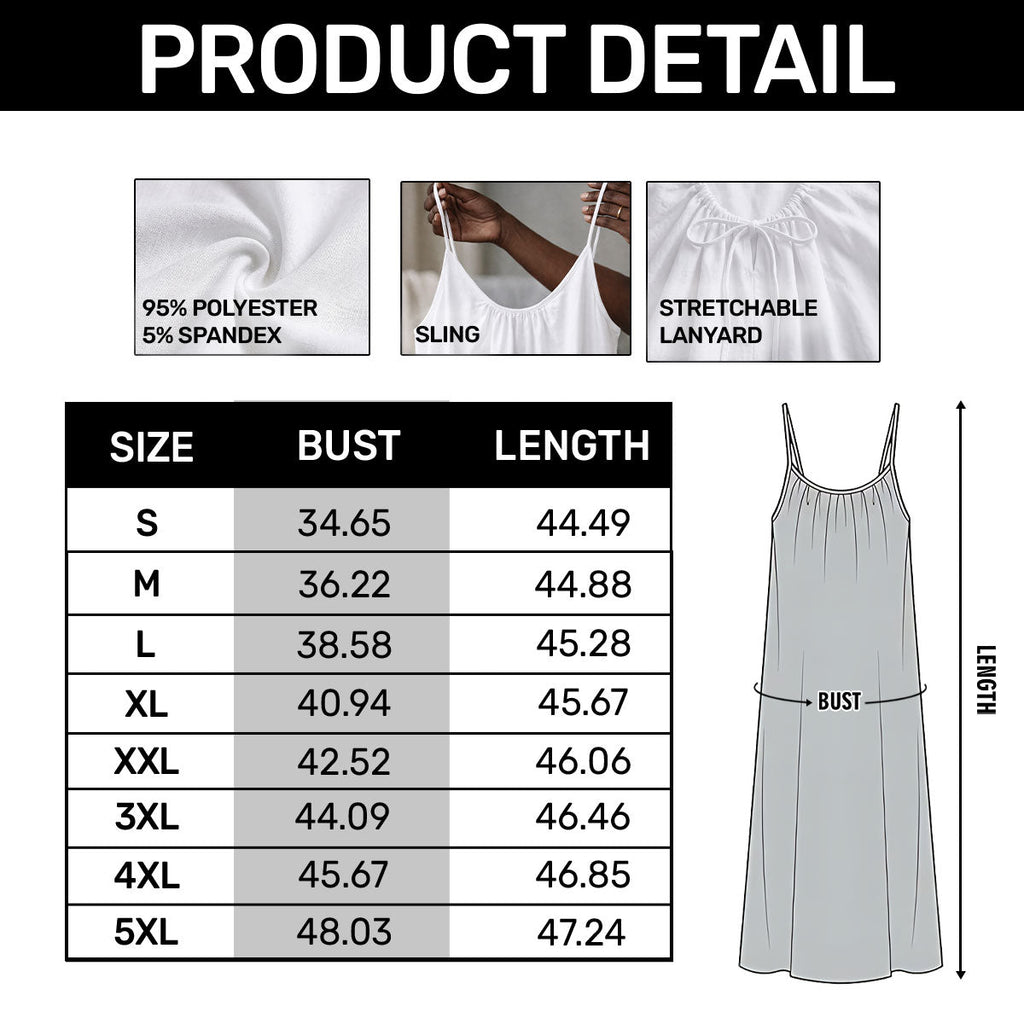 12 Zodiac Signs Ver 2 - Personalized Backless Cami Maxi Dress