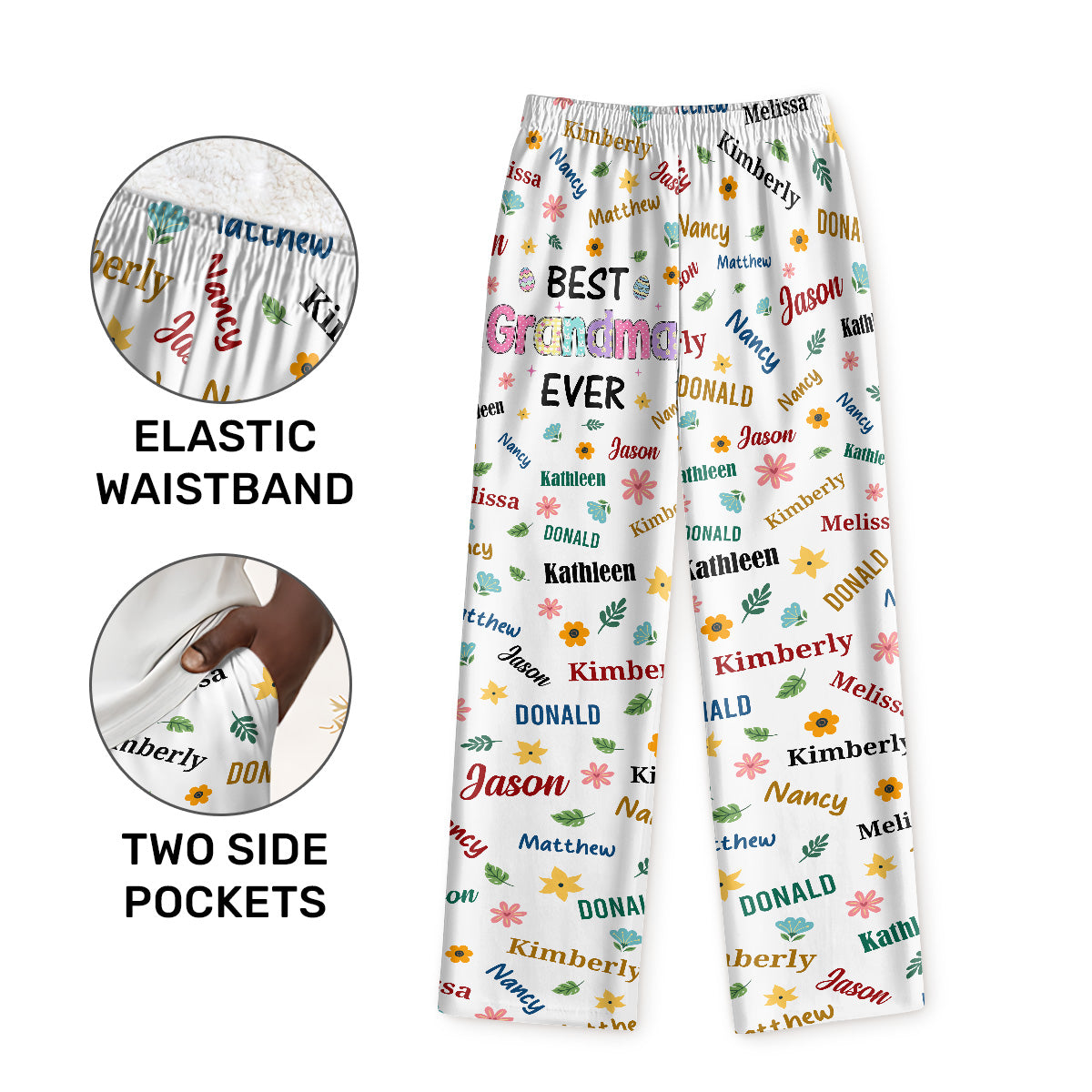 Best Nana Ever - Personalized Lounge Pants